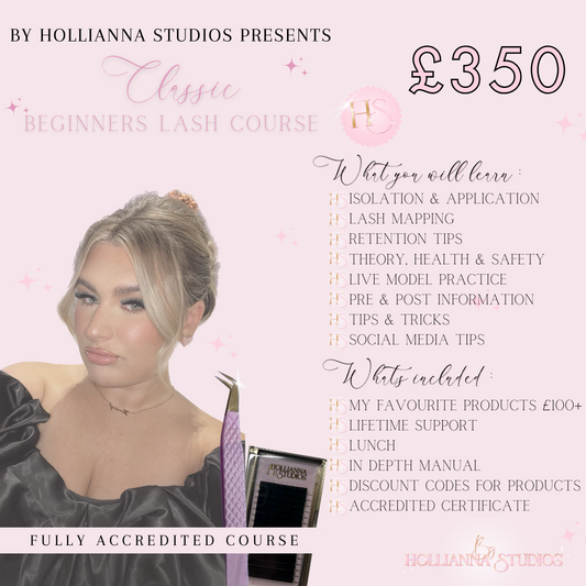 Beginners Classic Eyelash Extension Course
